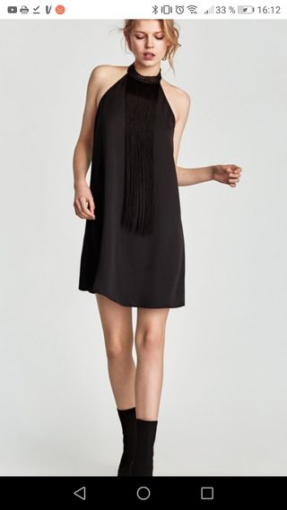 Vestido espalda descubierta Zara de segunda mano por 10 EUR en Alcalá de  Henares en WALLAPOP