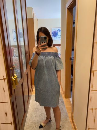 Vestido vaquero de Bimba y Lola de segunda mano por 34 EUR en Burgos en  WALLAPOP