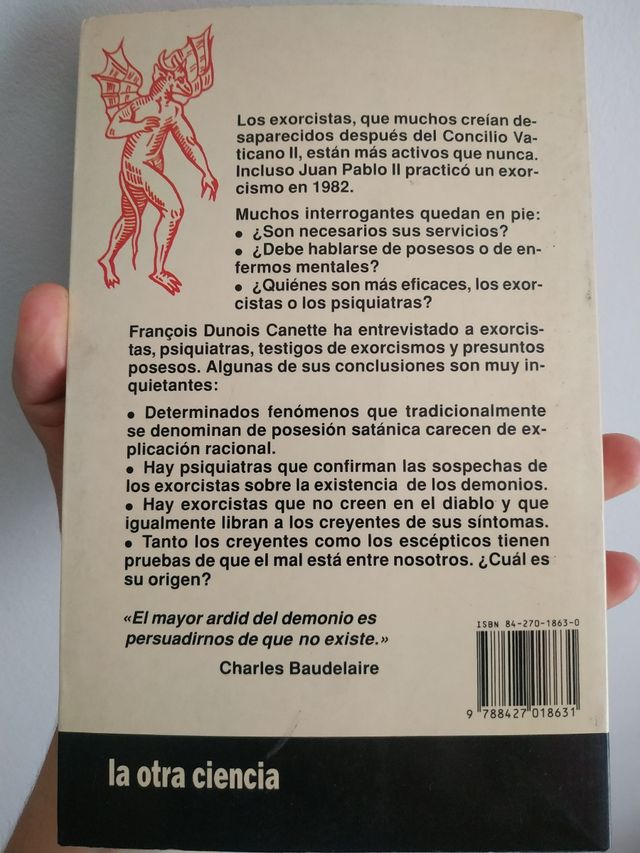 EXORCISMOS Y EXORCISTAS