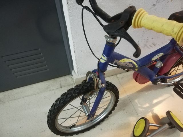 bicicleta de niño rueda 14