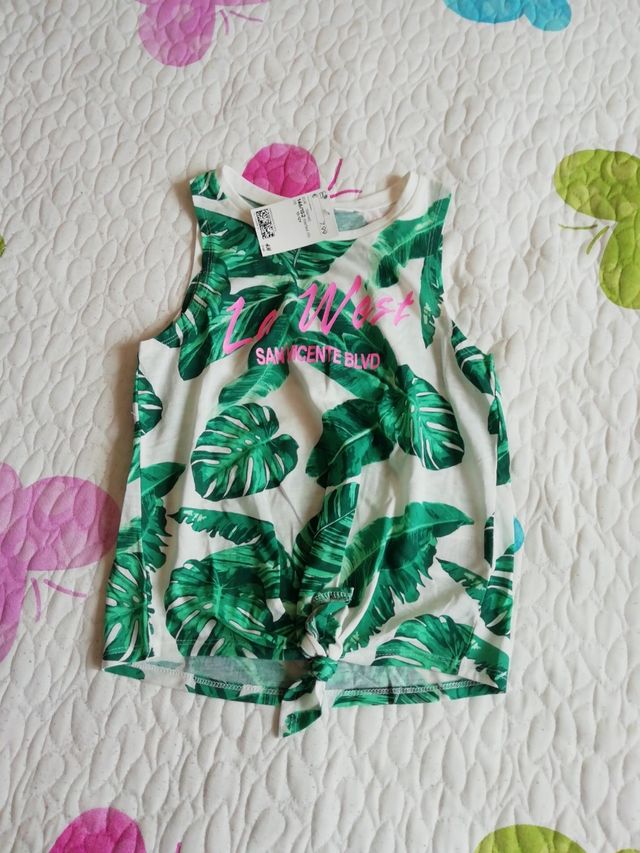 Camiseta niña HM T. 10-12 sin estrenar 