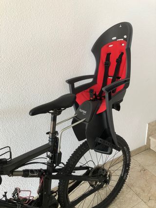 Silla porta bebés para bicicleta MBT. Hamax Body F de segunda mano por 35  EUR en Tres Cantos en WALLAPOP