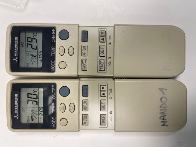 Mandos Aires acondicionado Mitsubishi