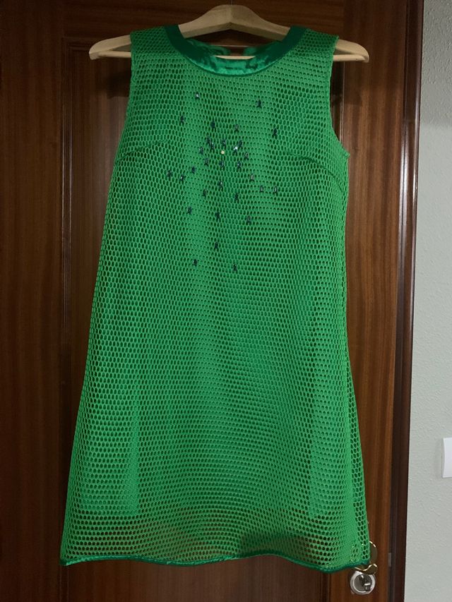 Vestido Verde fiesta corto