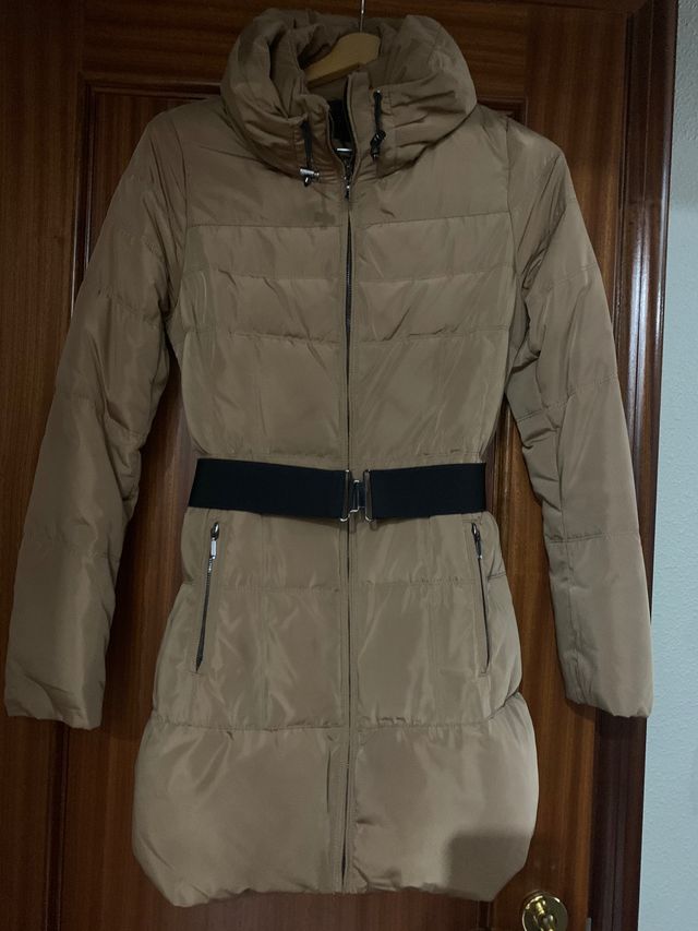 Plumífero Chica beige