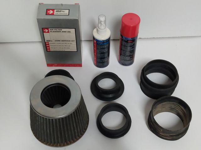 Filtro conico de admision con kit de limpieza