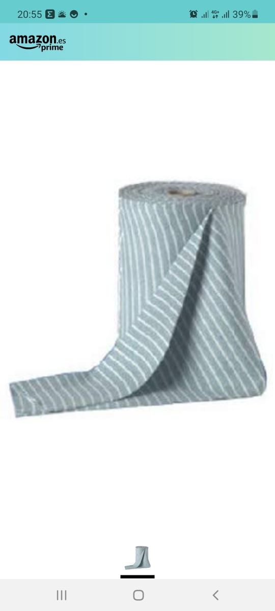 rollo para limpieza  de manos de tela