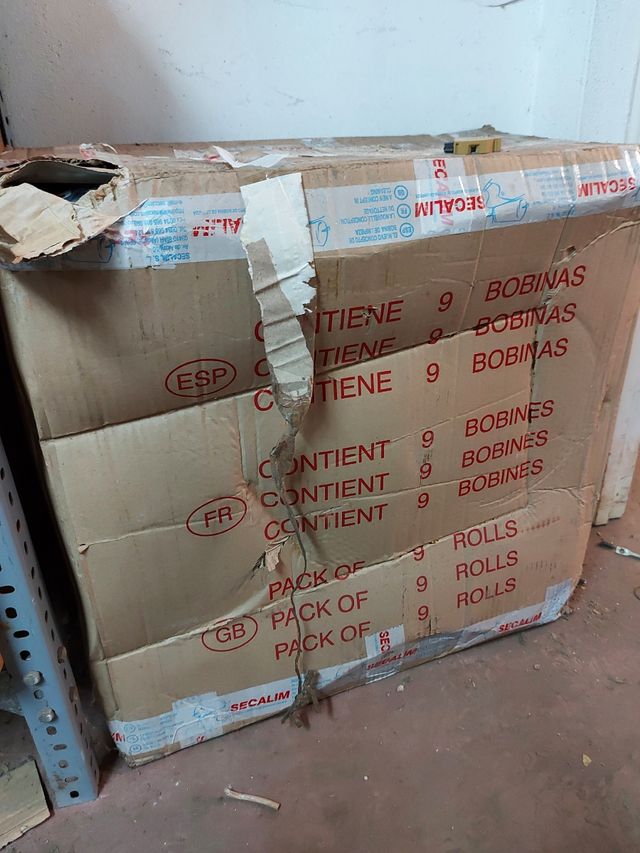 rollo para limpieza  de manos de tela