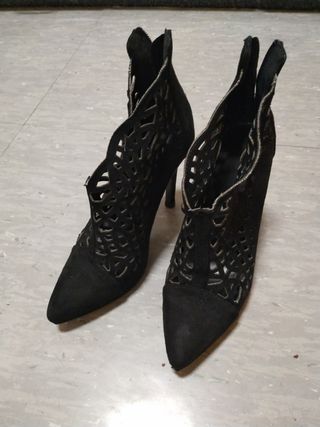 ZAPATO ABOTINADO Negro Mujer | Botas Dimo ⋆ Nerddahora