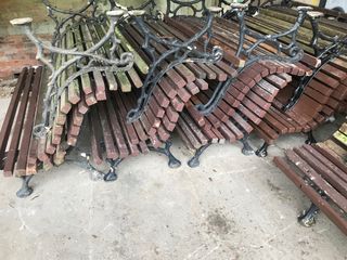 Banco jardín de segunda mano por 80 € en Gijón en WALLAPOP