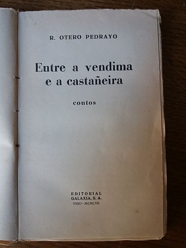 Entre a vendimia e a castañeira