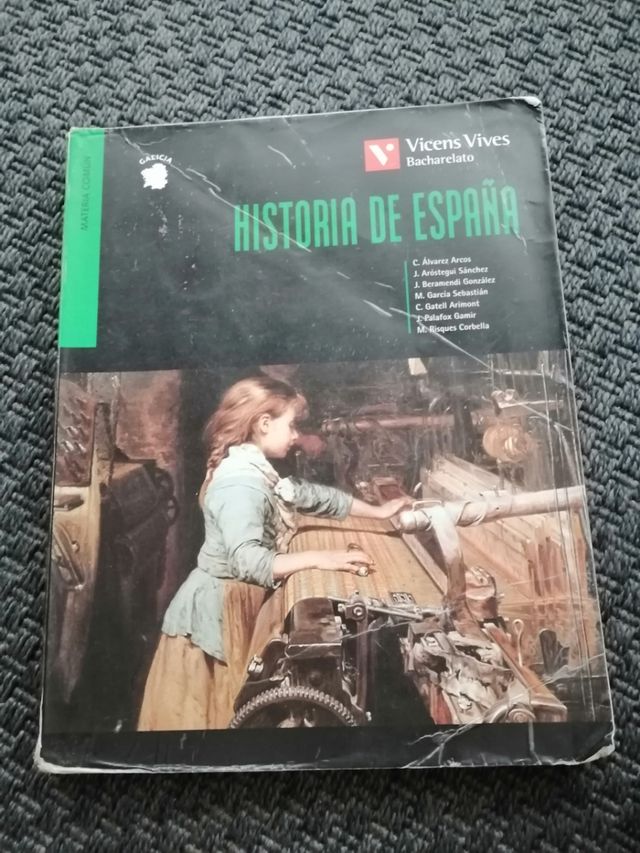 Libro HISTORIA DE ESPAÑA. 2 Bachillerato