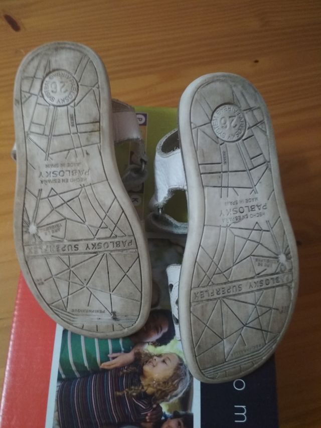 Sandalias Pablosky. Talla 26