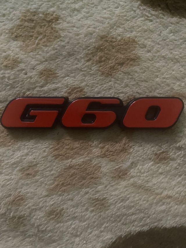 Logo trasero G60 nuevo