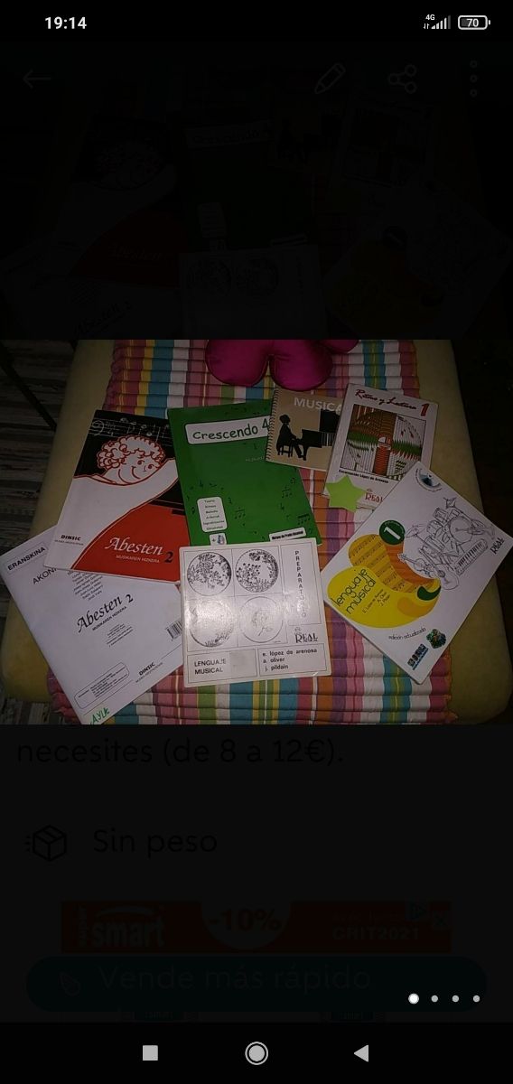 Libros música unidad