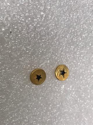 PENDIENTES TOUS VERMELL ESTRELLA