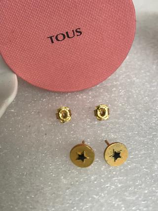 PENDIENTES TOUS VERMELL ESTRELLA