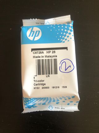 Cartuchos de tinta Hp de segunda mano en Algeciras en WALLAPOP
