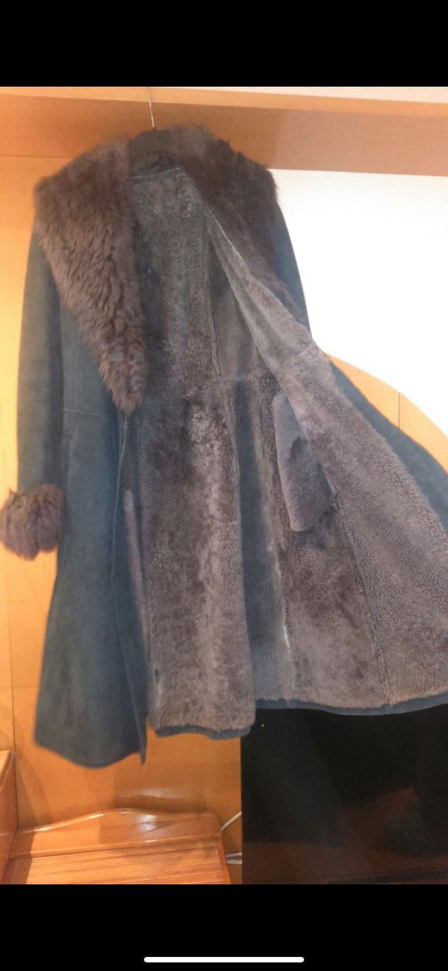 Vendo Abrigo piel autentico!!
