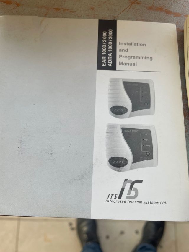 Auto atendant EAR 2000