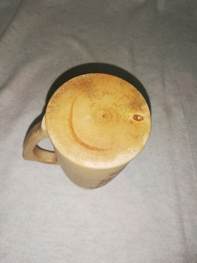 jarra de madera cerveza castillo de ponferrada