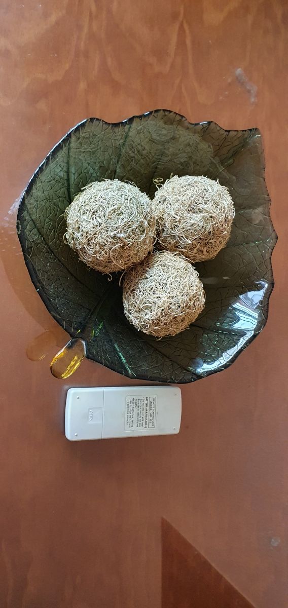 centro de mesa forma hoja