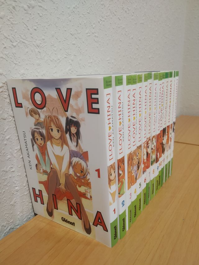 Love Hina Manga, tomos 1-14 (serie completa)