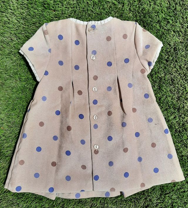 vestido lunares mayoral bebé