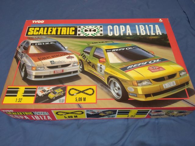 Scalextric Copa Ibiza + pistas + 2 coches