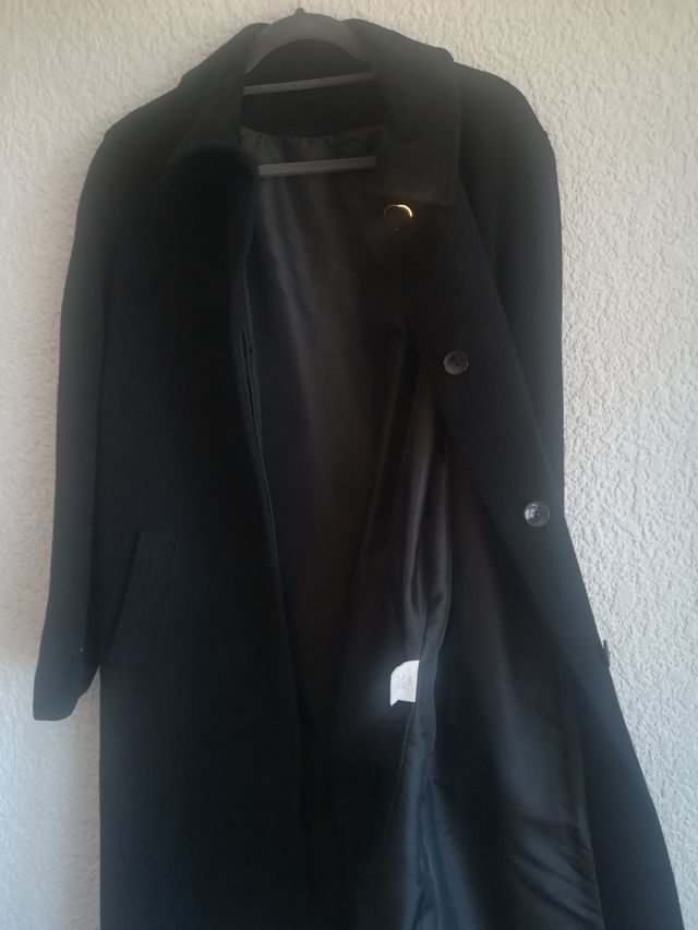 chaqueton negro de señora