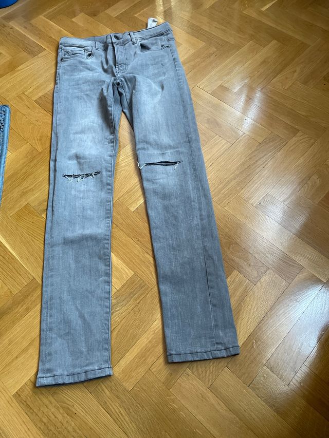 Pantalón niño Zara gris talla 11/12