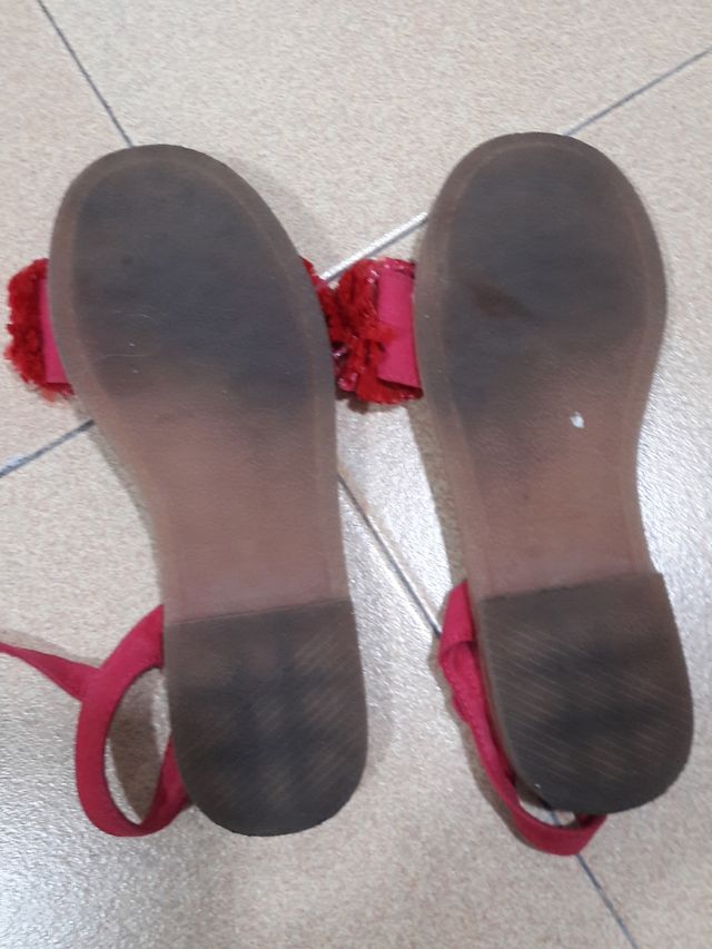 Sandalias niña talla 34 zara