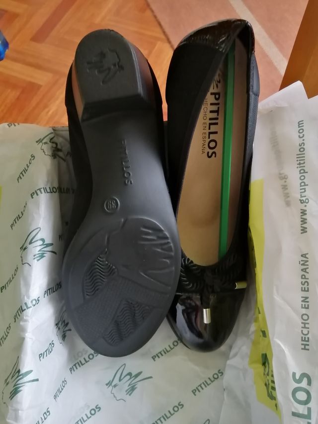 Zapatos tacón mediano Pitillo