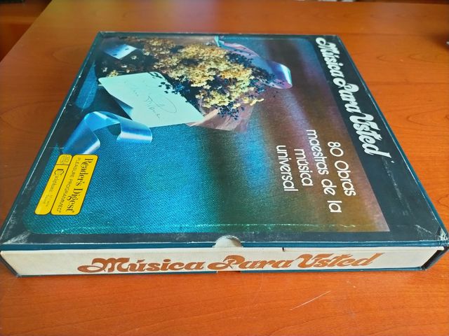 10 LPs 80 Obras Maestras de la música universal