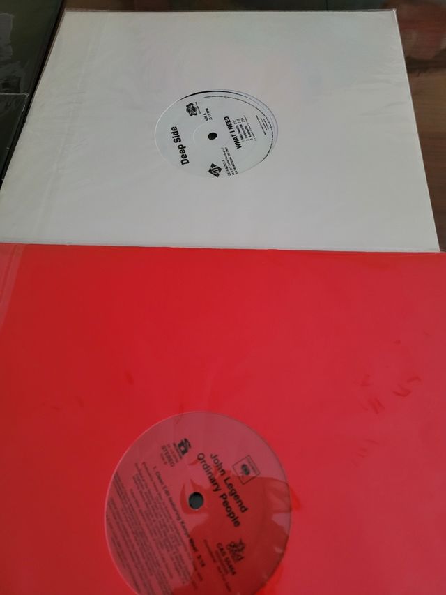 4 Vinilos varios  Maxi 12"