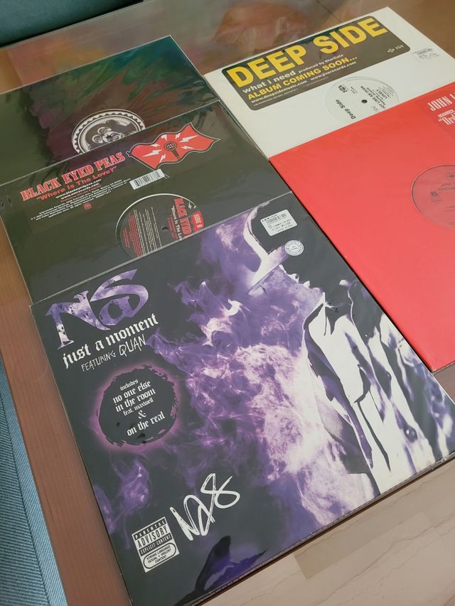 4 Vinilos varios  Maxi 12"