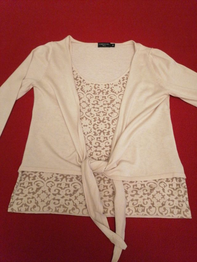 Top punto/rebeca Cortefiel TM