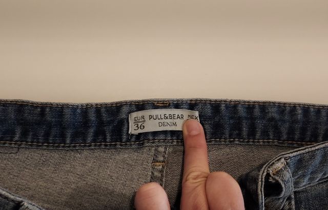 pantalón vaquero corto 