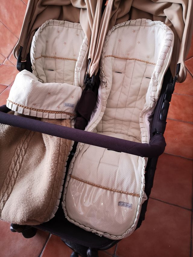 Sacos silla gemelar