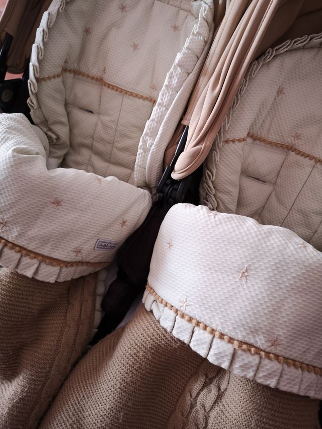 Sacos silla gemelar