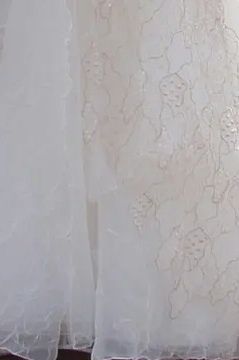 Vestido de novia en color crudo T 40