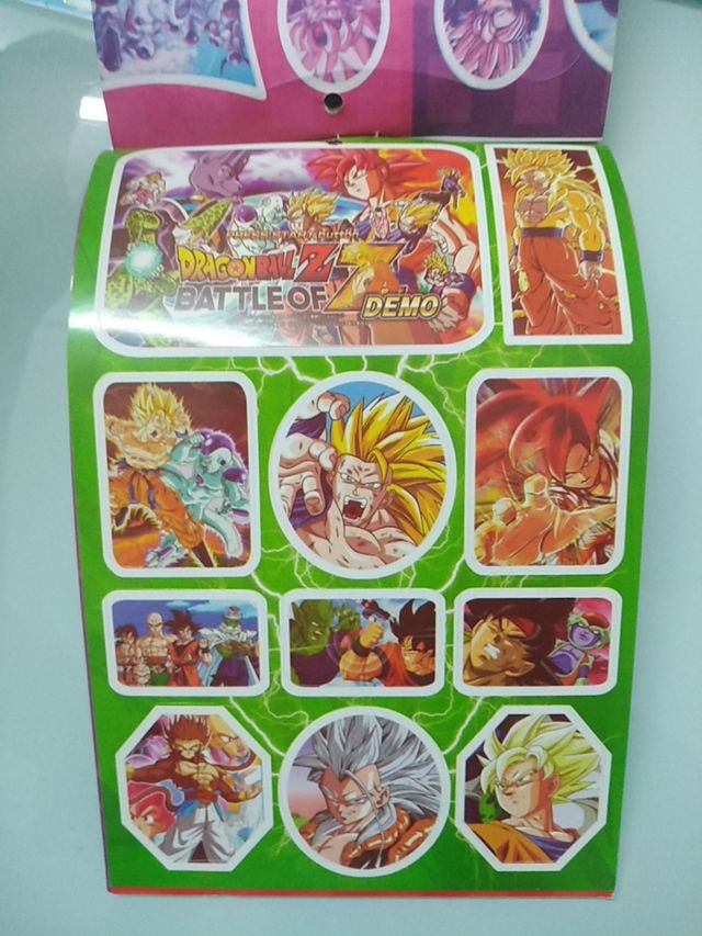 pegatinas dragon ball