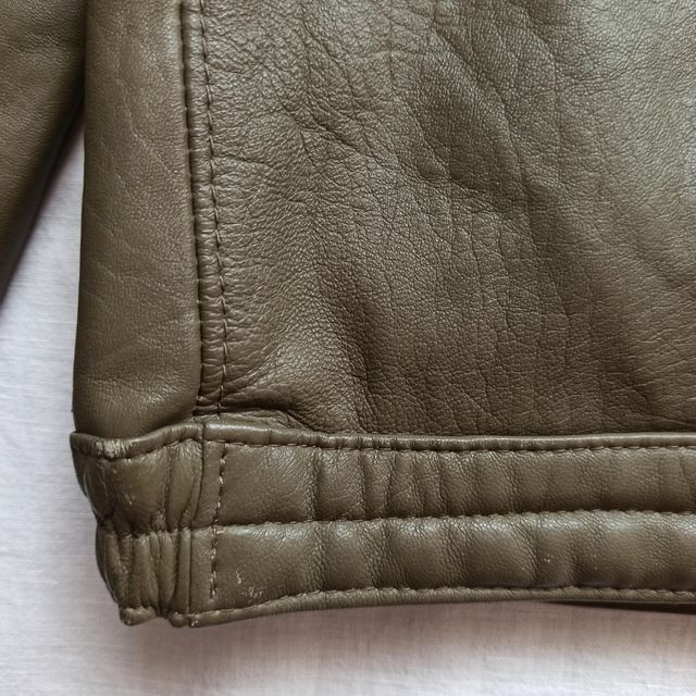 Conjunto vintage falda + americana cuero