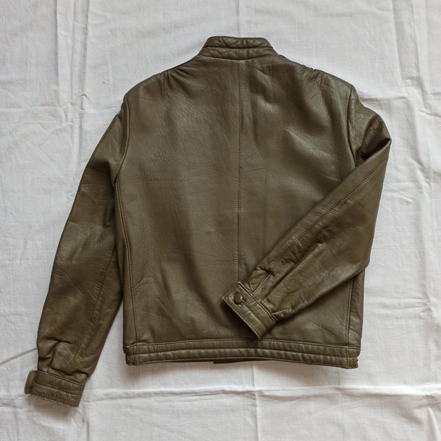 Conjunto vintage falda + americana cuero