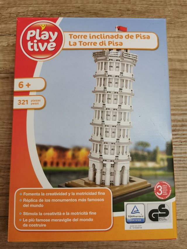 Puzzle 3D Torre inclinada de pisa 