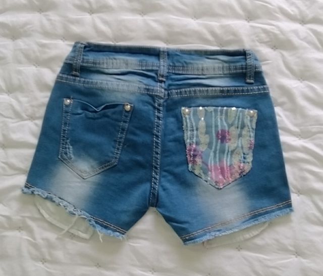 Short Estampado y Lentejuelas