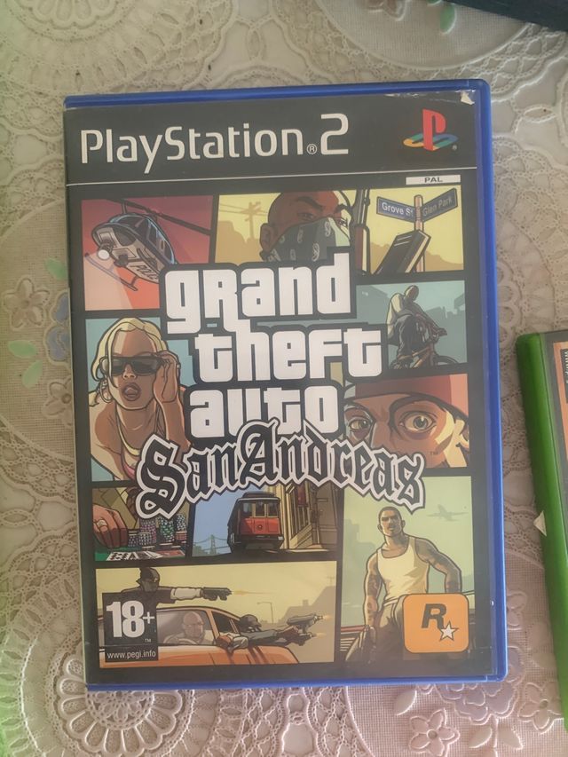 Grand theft auto San Andreas para PS2