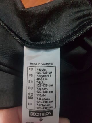 Camiseta termica futbol kipsta talla 7\\/8 años. de segunda mano por 4 EUR  en Cistérniga en WALLAPOP