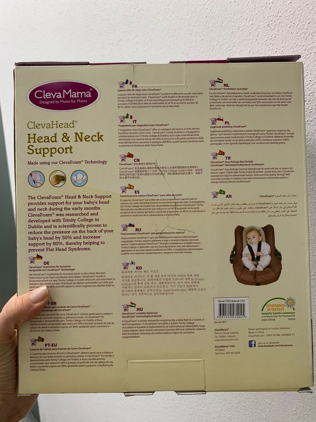 Cojín reductor bebé para silla