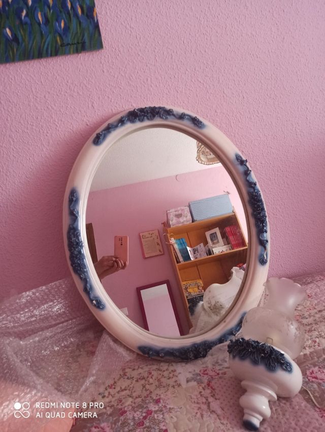 espejo y apliques de baño